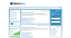 Desktop Screenshot of beursbox.nl